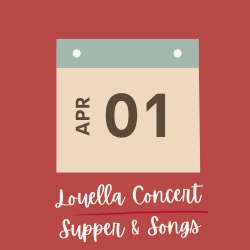 LOUELLA SUPPER & SONGS 🎶 - Hawthorn LOUELLA SUPPER & SONGS 🎶 - Hawthorn